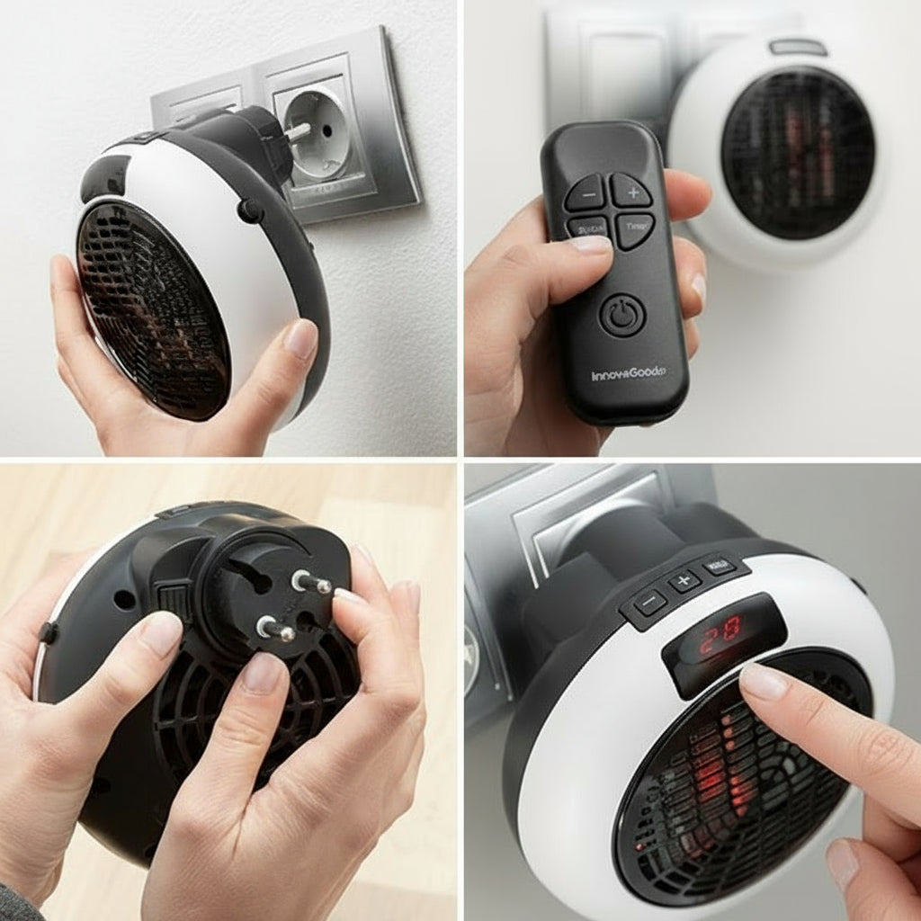 Calefactor termocerámico portatil